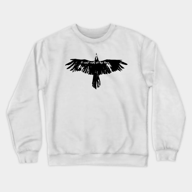 the crow Crewneck Sweatshirt by horrorshirt